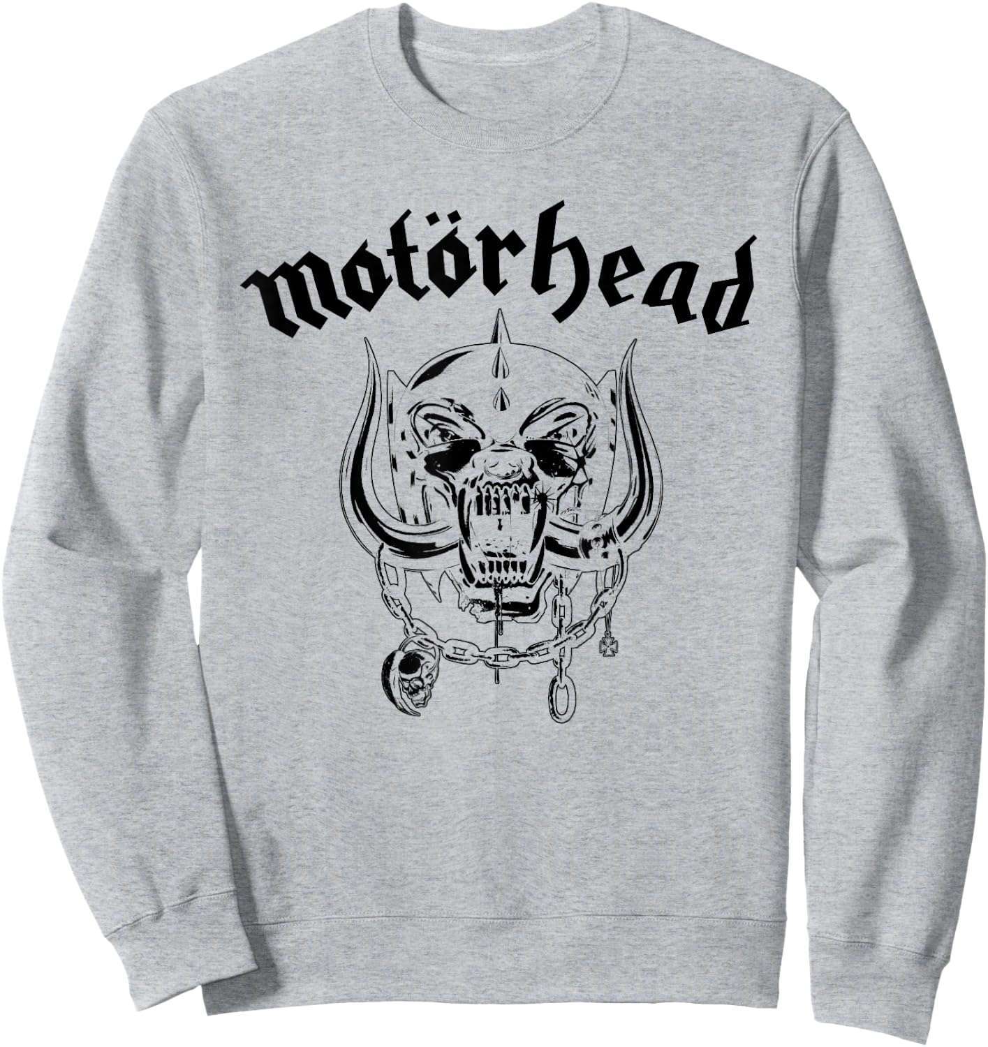 Motörhead – Flat Warpig White Sweatshirt - Sweatshirt | Ash