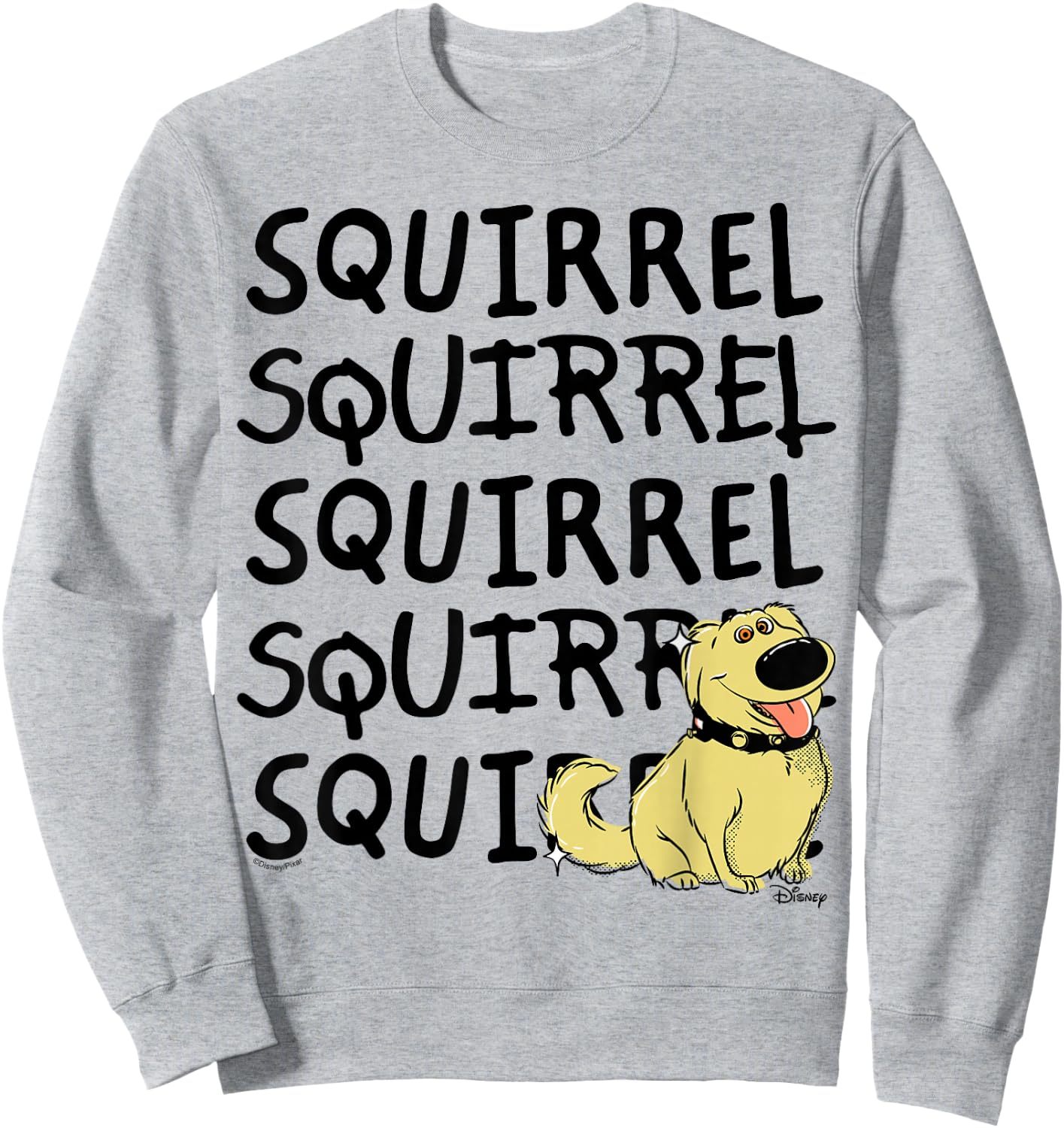 Up - Squirrel Doug Sweatshirt - Sweatshirt | Ash