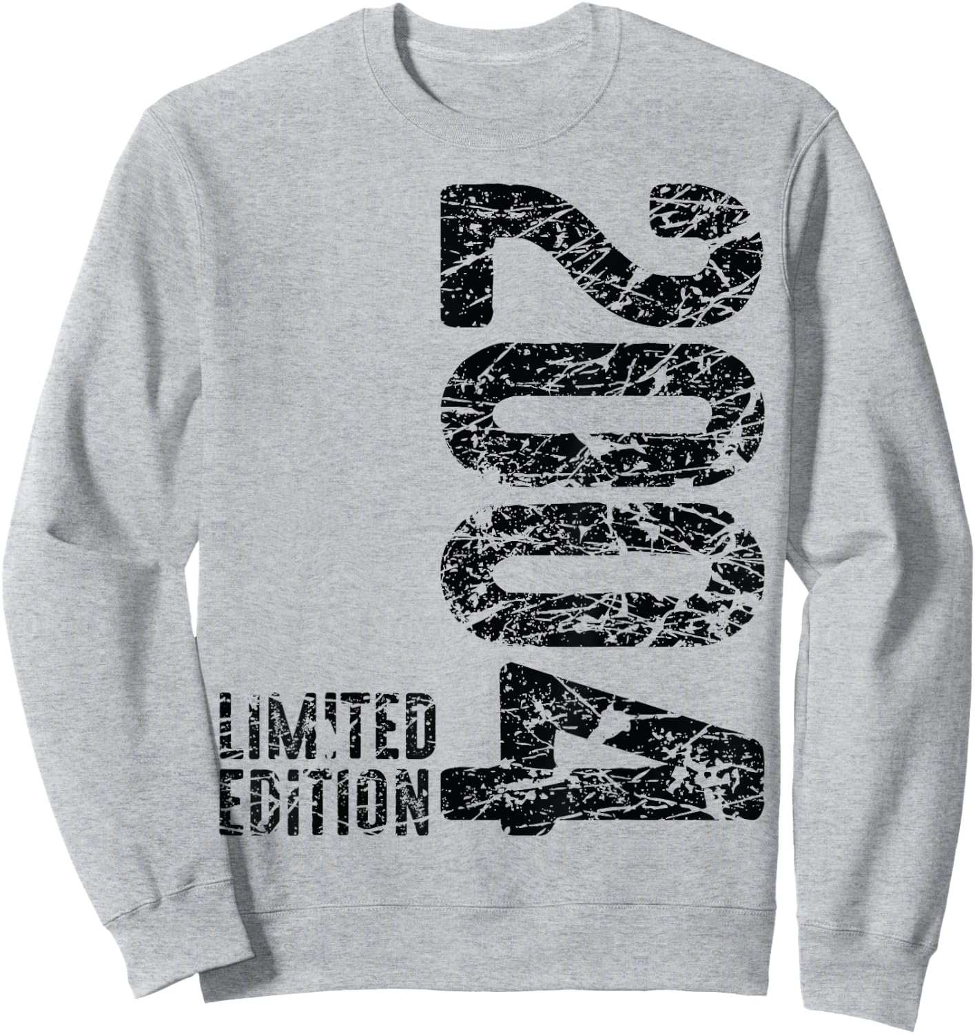 21st Birthday Man Woman 21 Years 2004 Decorative Funny Gift Sweatshirt - Sweatshirt | Ash