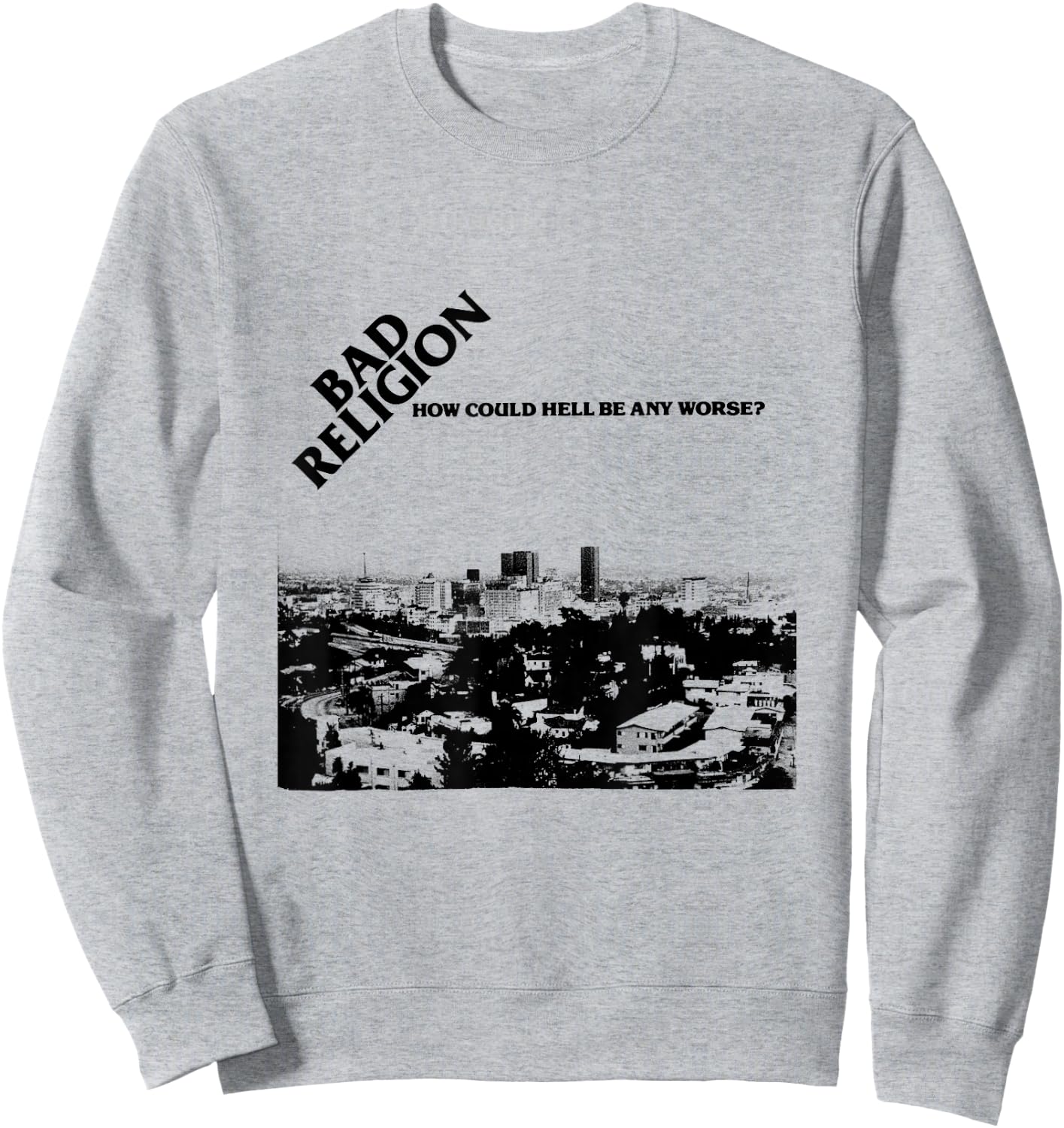 Bad Religion - How Could Hell - Official Merchandise Small Sweatshirt - Sweatshirt | Ash