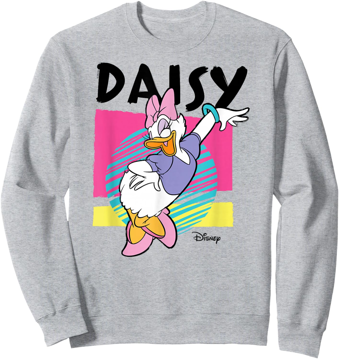 Daisy Duck - Daisy Hand Flip Sweatshirt - Sweatshirt | Ash