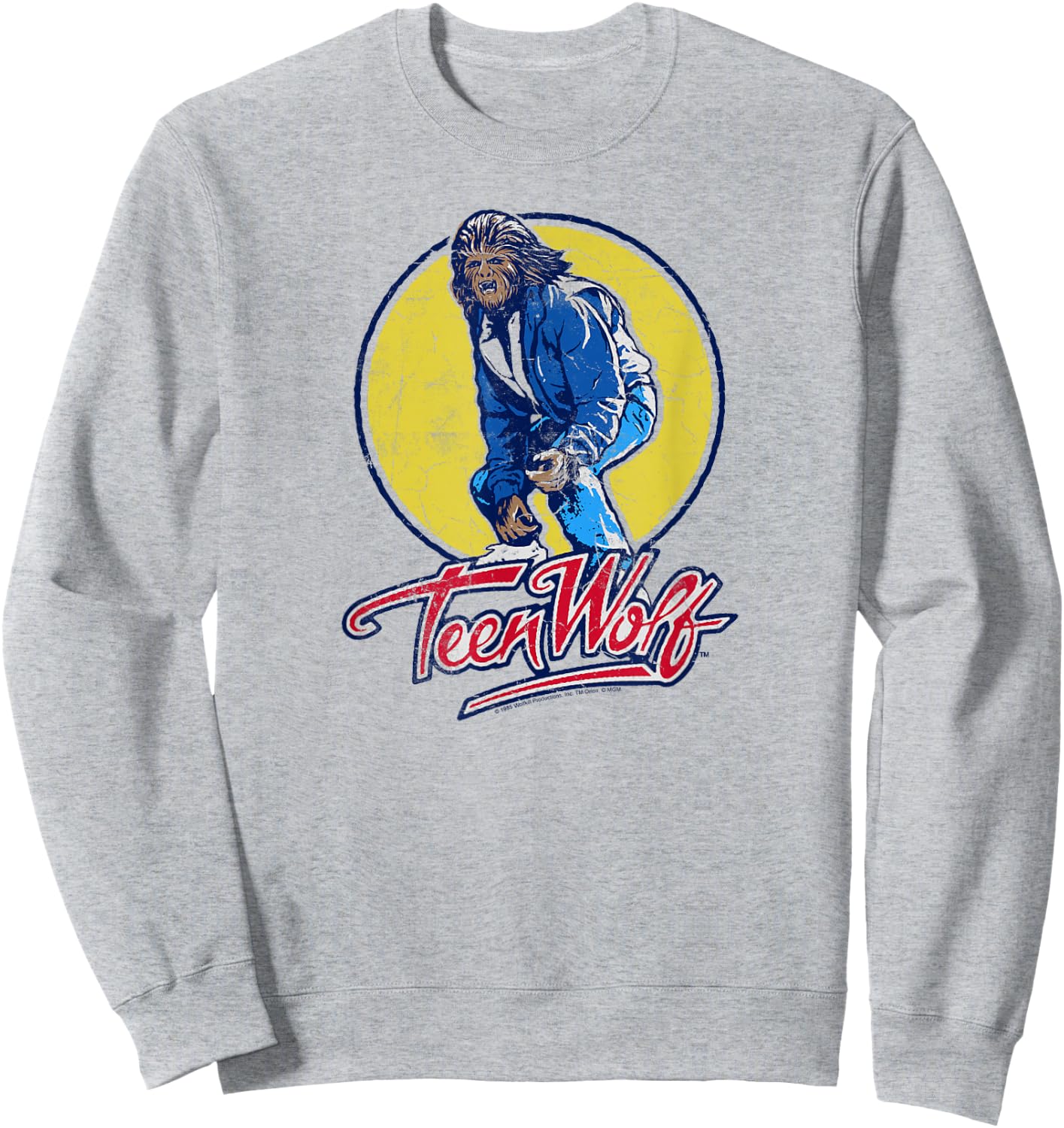 Teen Wolf Rockin Teen Wolf Sweatshirt - Sweatshirt | Ash