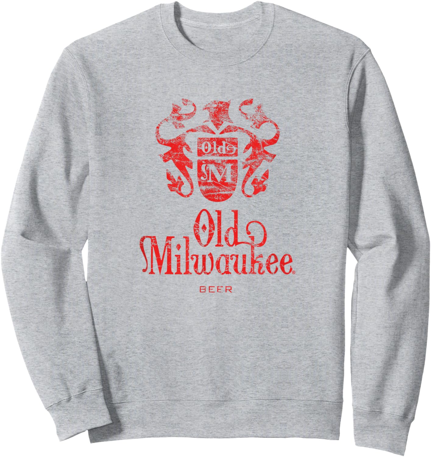 Old Milwaukee Beer Classic Sweatshirt - Sweatshirt | Ash