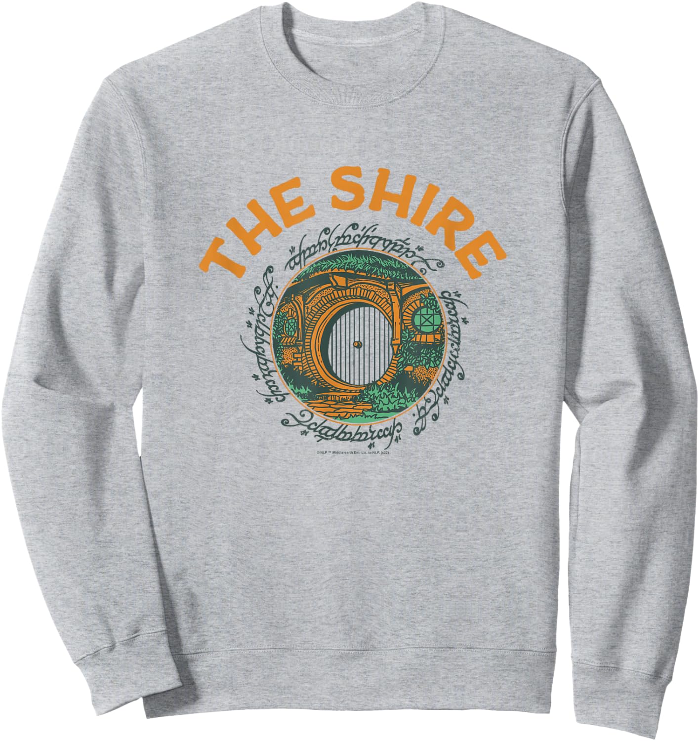 The Lord of the Rings The Shire Hobbit Hole Entrance Sweatshirt - Sweatshirt | Ash