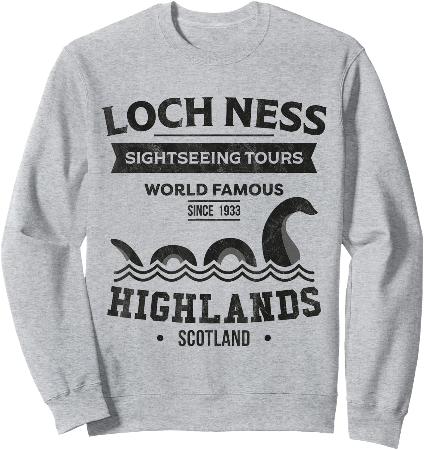 Loch Ness Sightseeing Tour Sweatshirt - Sweatshirt | Ash
