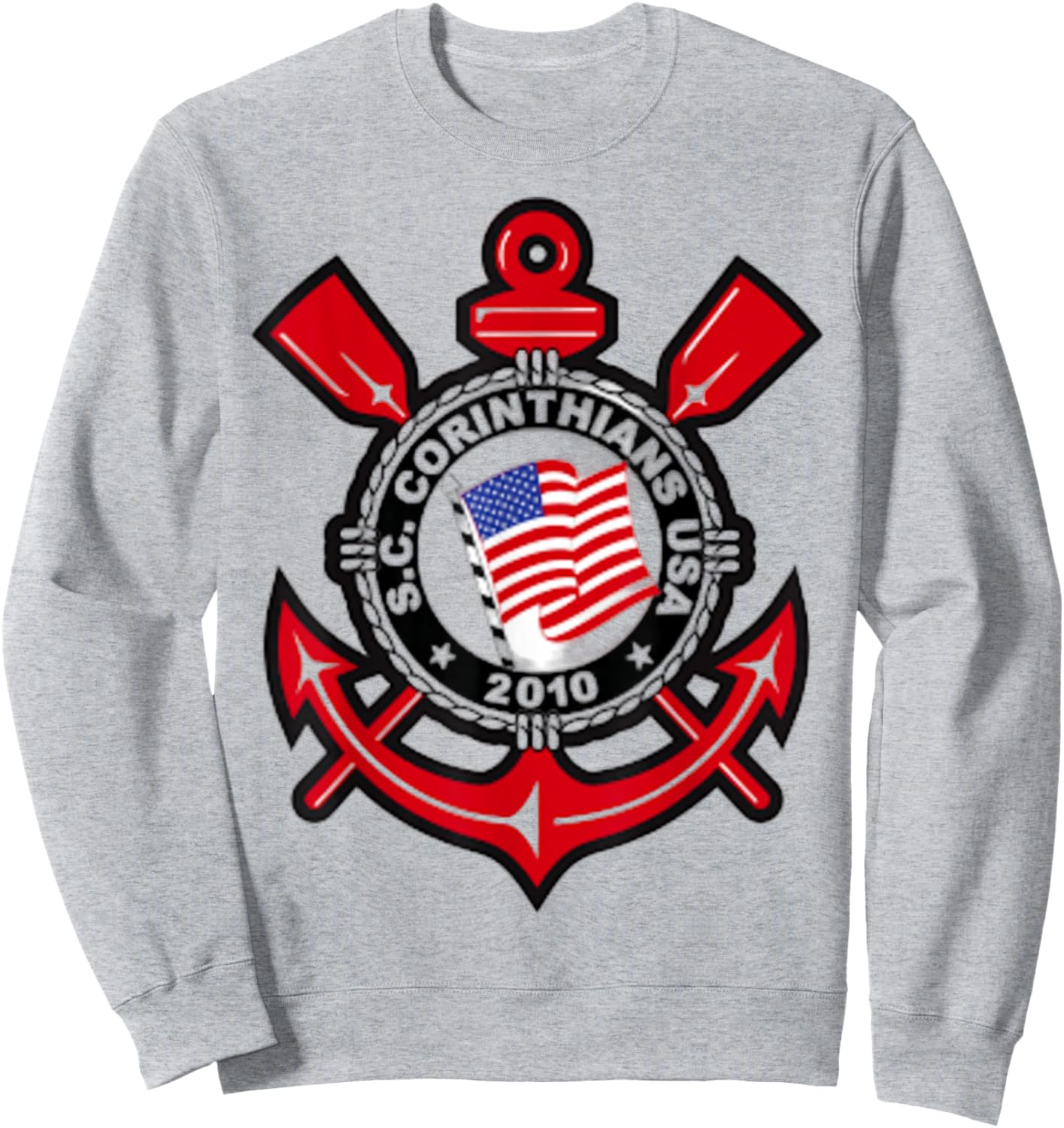 Camisa do coringa coritnhians de torcida gavioes Blusa Sweatshirt - Sweatshirt | Ash