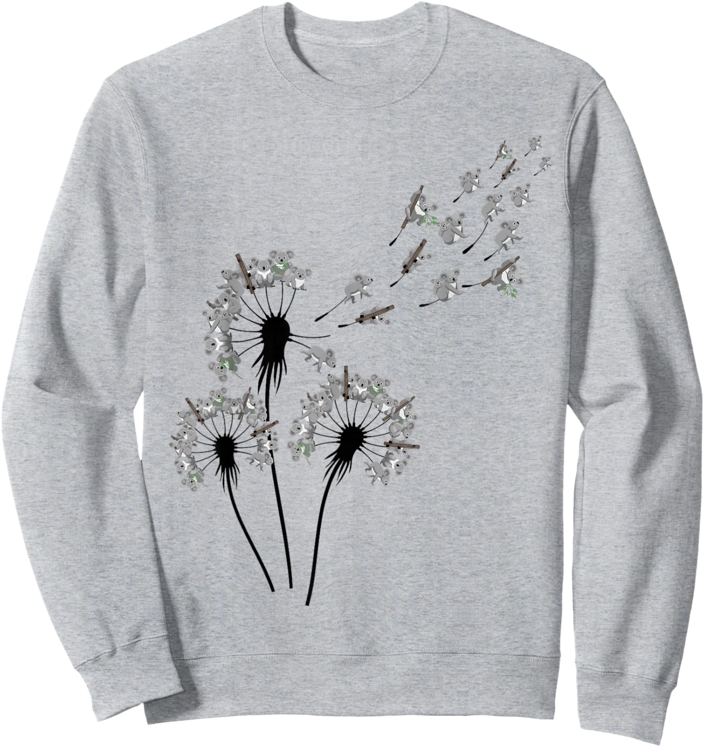 Dandelion Koala Bears Stuff for Koala Lover | Koala Sweatshirt - Sweatshirt | Ash
