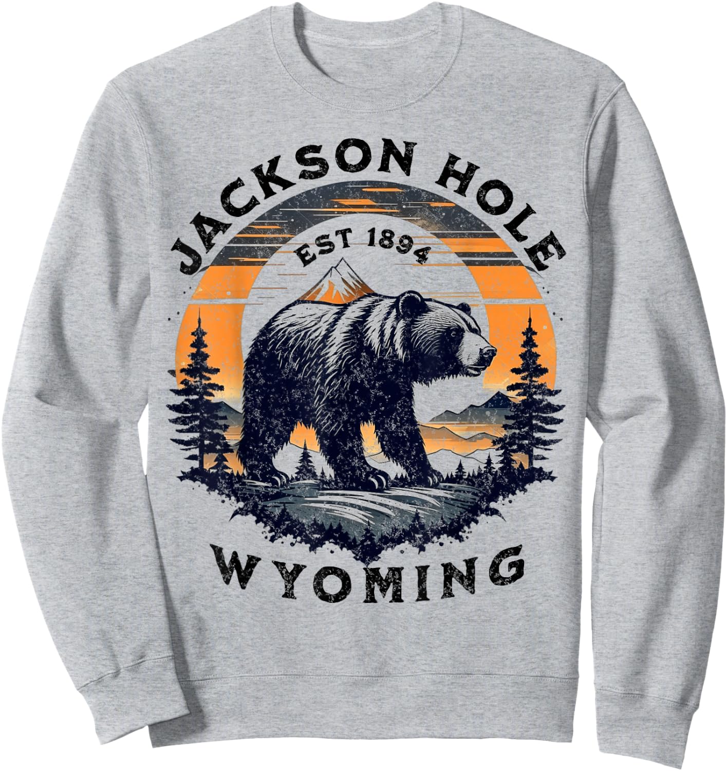Jackson Hole Sweatshirt - Sweatshirt | Ash
