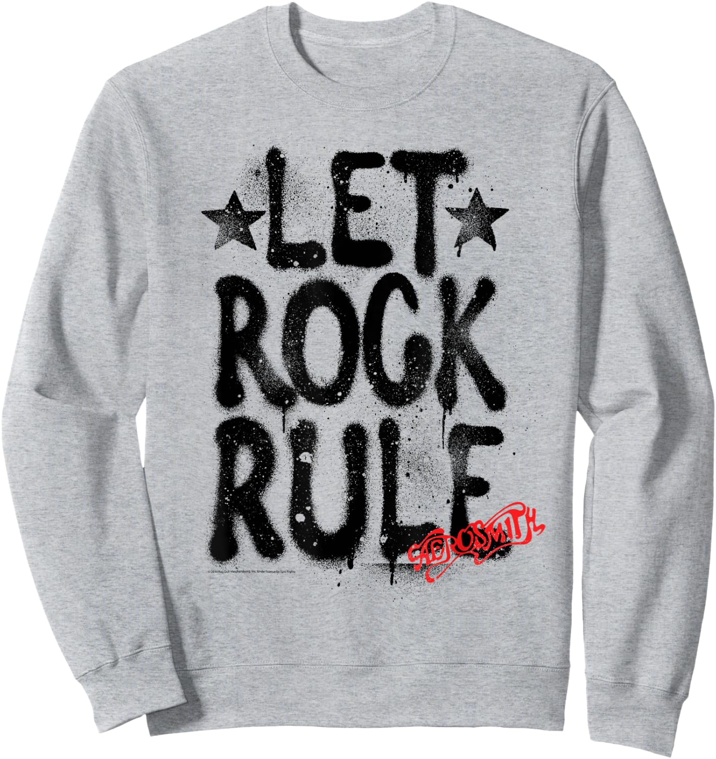 Aerosmith - Let Rock Rule Sweatshirt - Sweatshirt | Ash