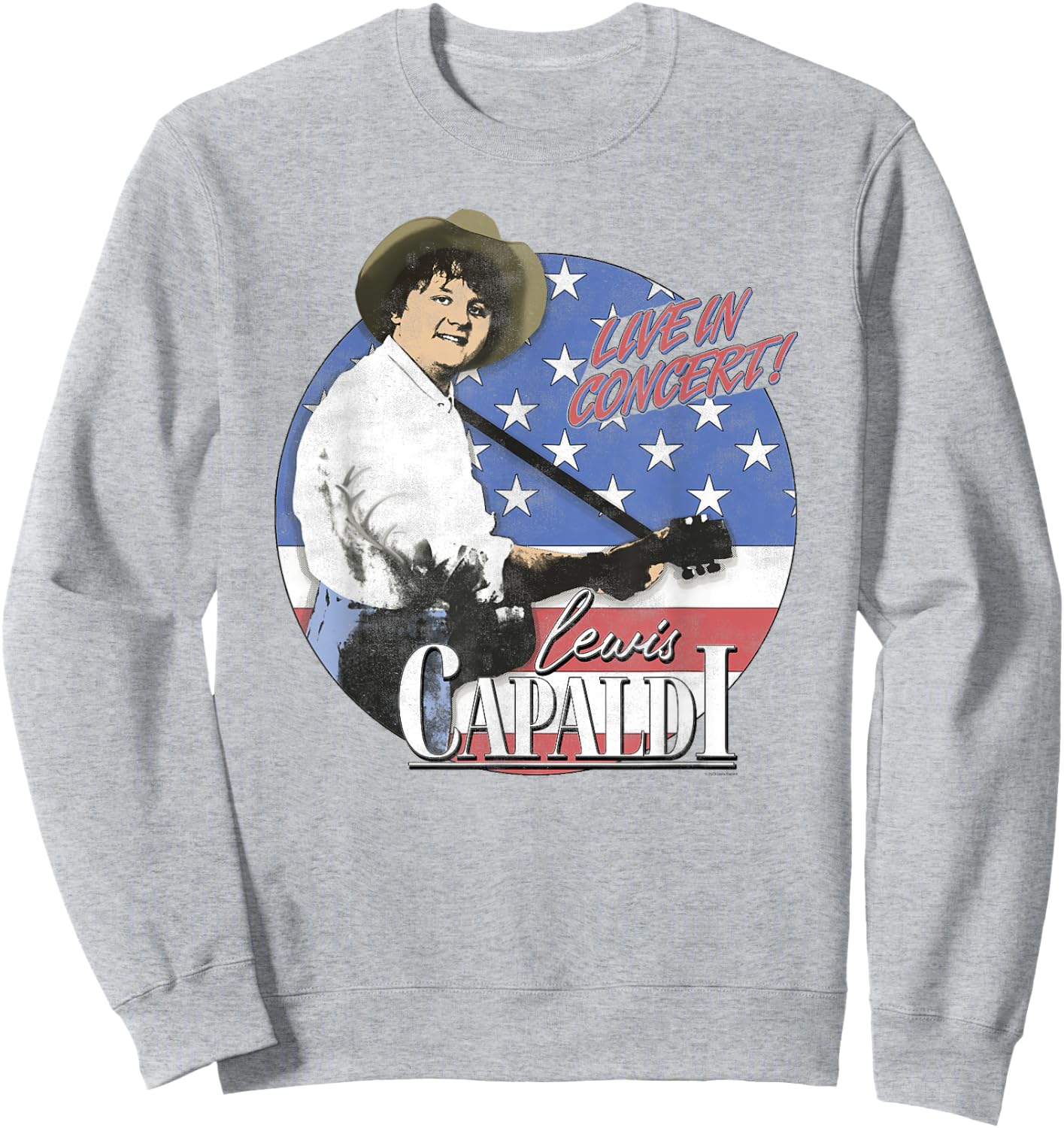 Lewis Capaldi – Americas Sweetheart New York Sweatshirt - Sweatshirt | Ash