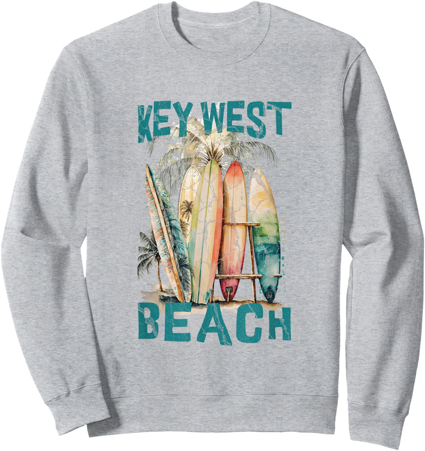 Key West Sweatshirt - Sweatshirt | Ash
