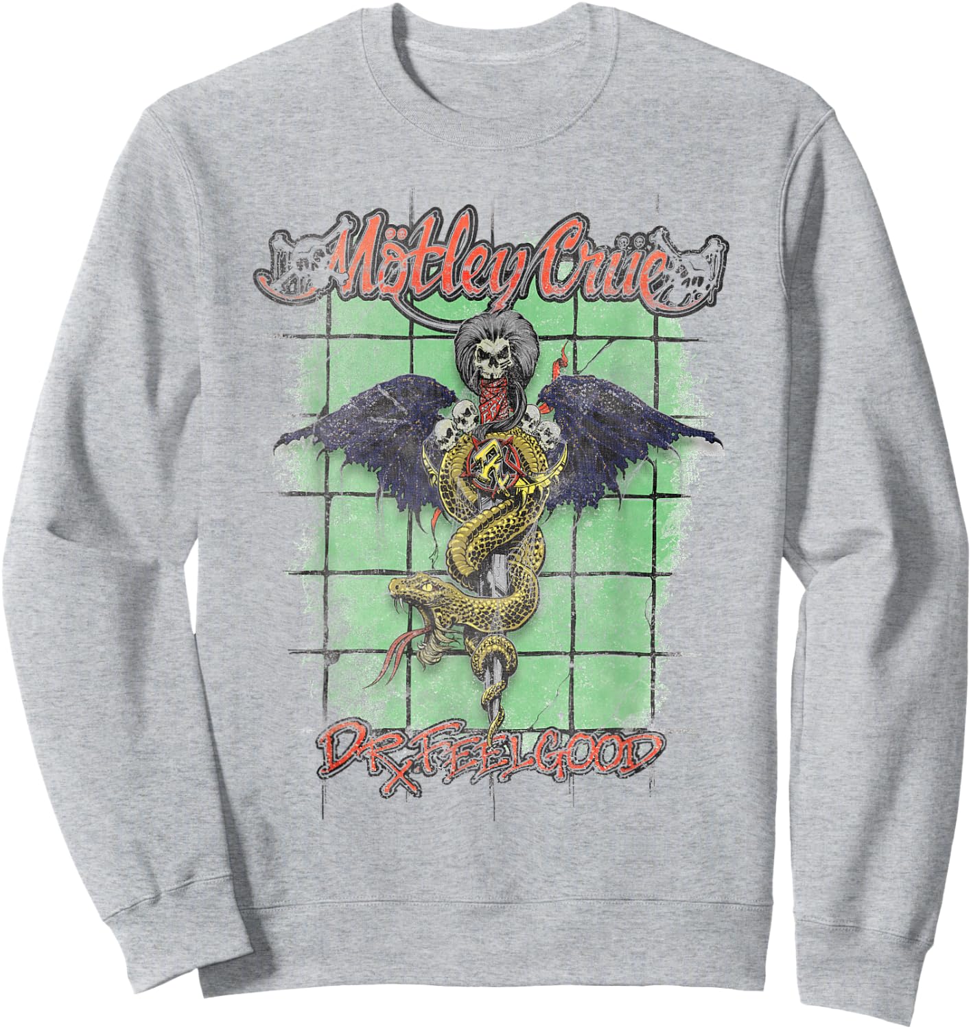 Mötley Crüe – Feel Good Redux Sweatshirt - Sweatshirt | Ash