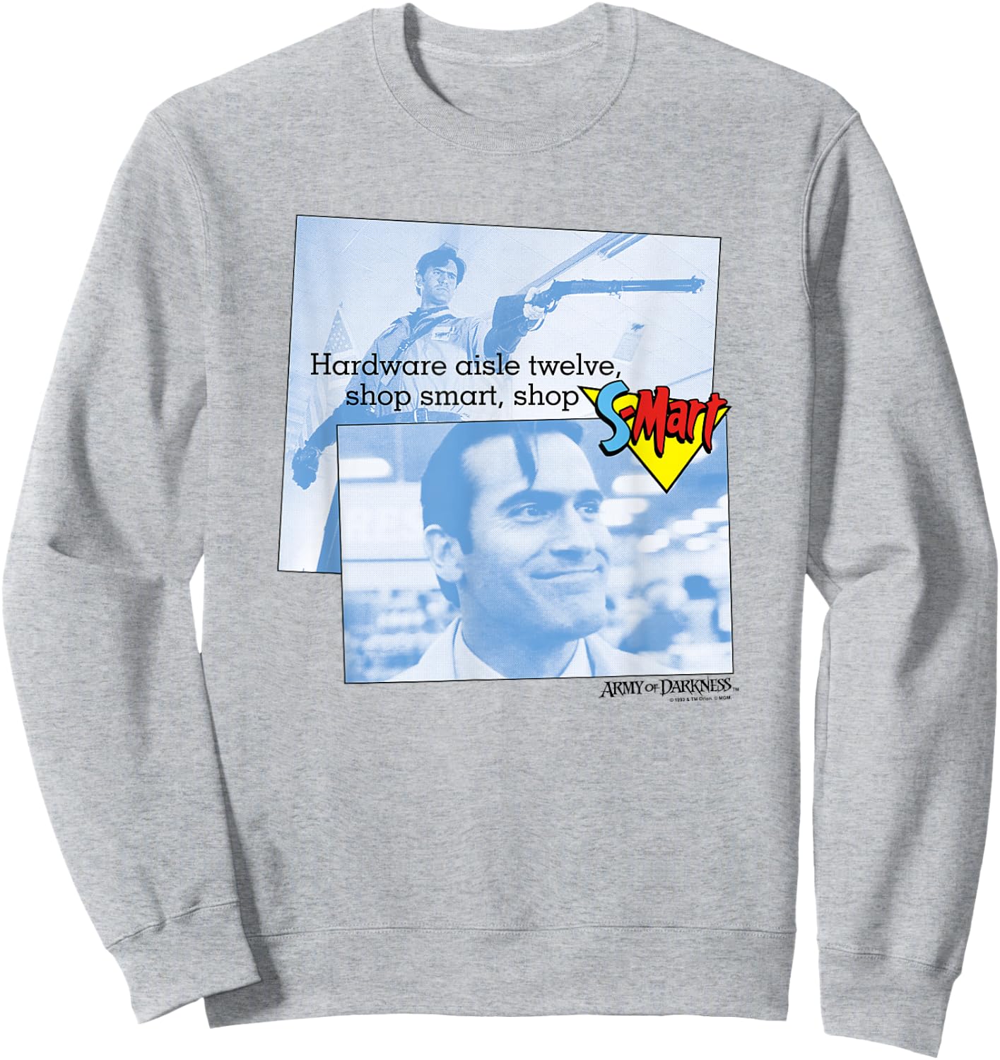 Army of Darkness Shop S Mart Sweatshirt - Sweatshirt | Ash