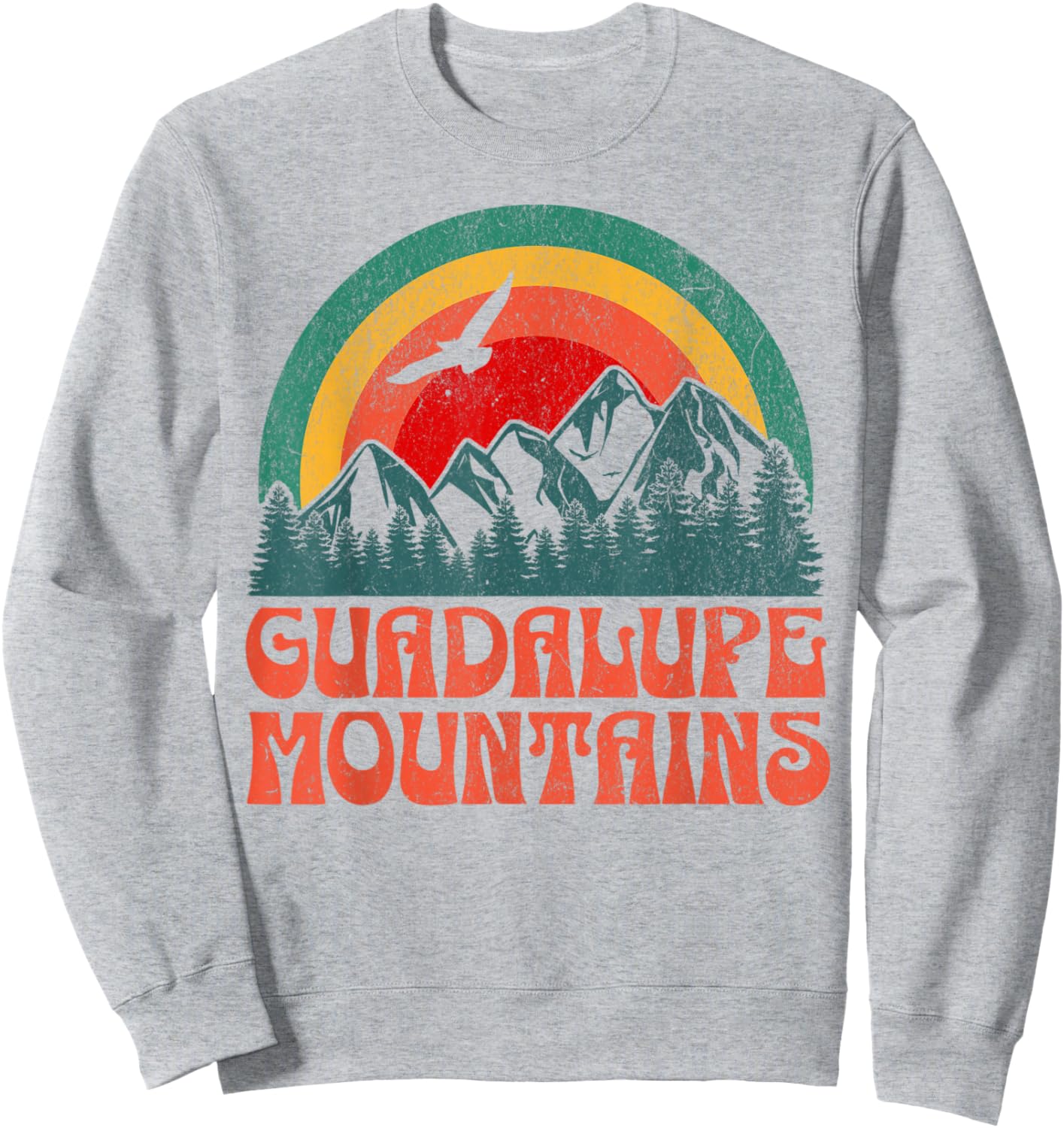 Guadalupe Mountains National Park Sweatshirt - Sweatshirt | Ash