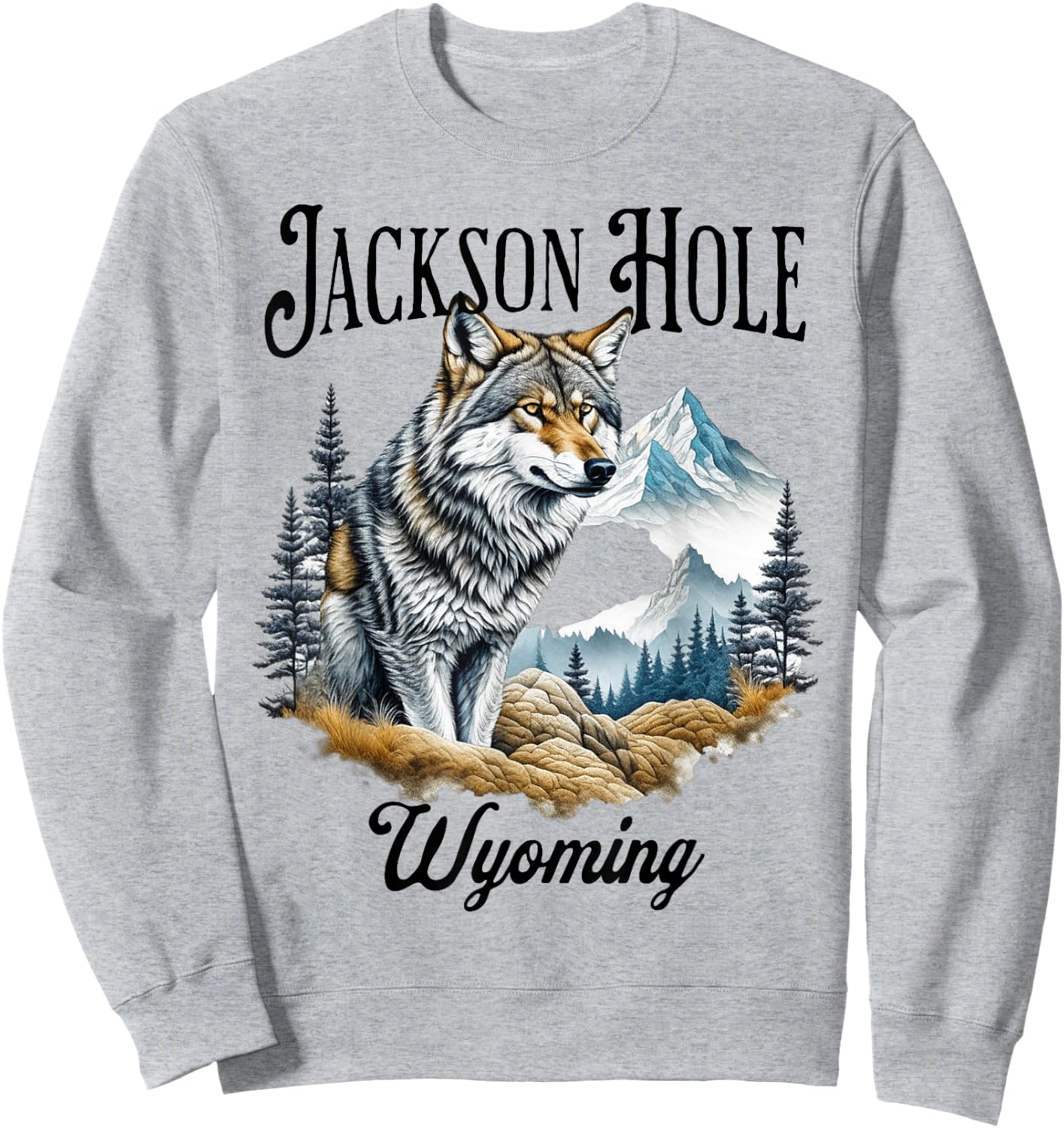 Jackson Hole Sweatshirt - Sweatshirt | Ash