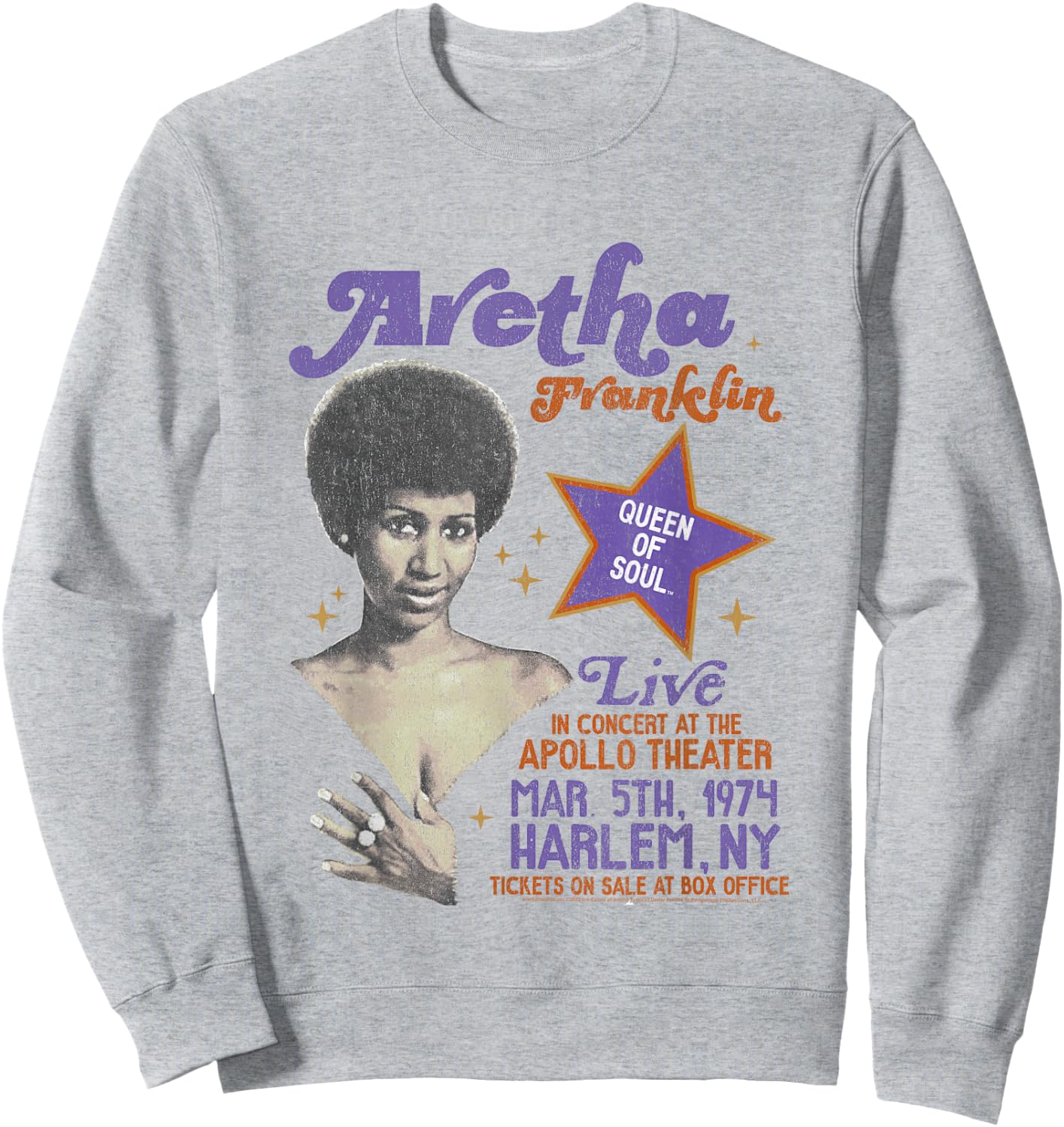 Aretha Franklin Harlem Sweatshirt - Sweatshirt | Ash