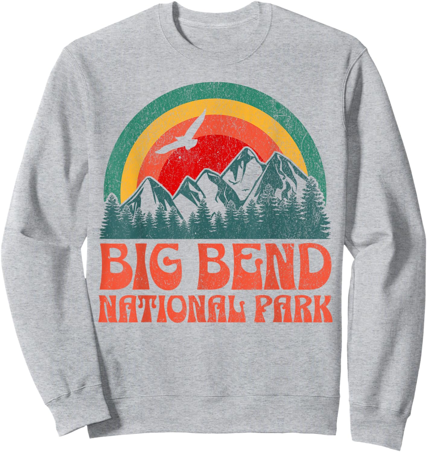 Big Bend National Park Sweatshirt - Sweatshirt | Ash
