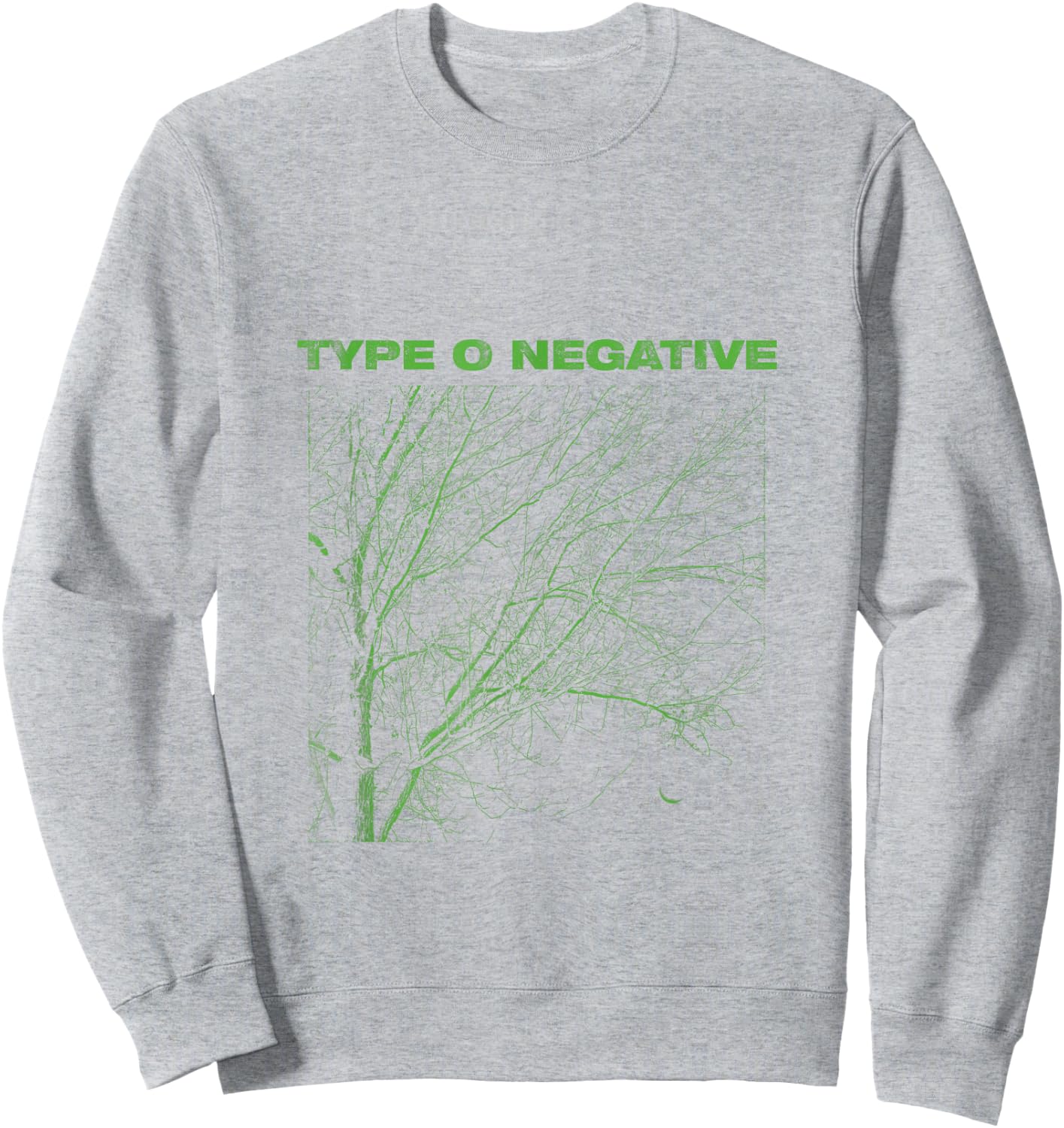 Type O Negative Tree White Sweatshirt - Sweatshirt | Ash