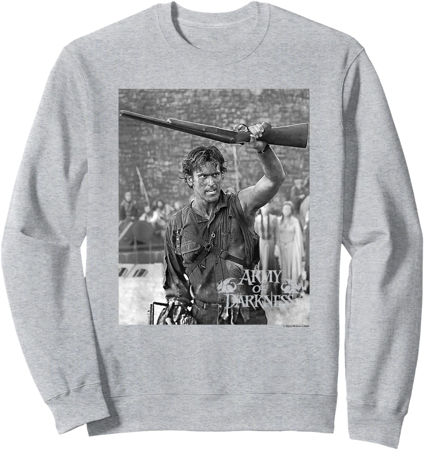Army of Darkness Boom Sweatshirt - Sweatshirt | Ash