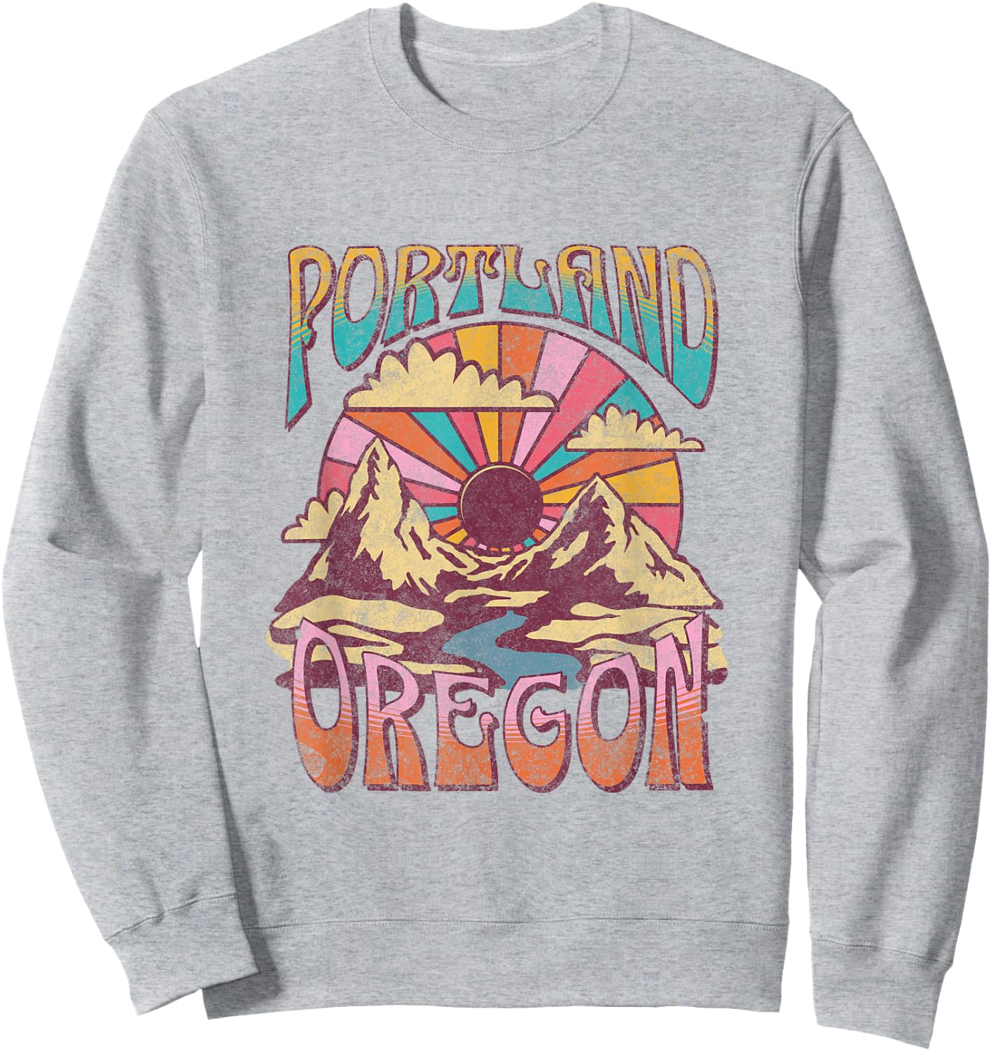 Portland Oregon Sweatshirt - Sweatshirt | Ash