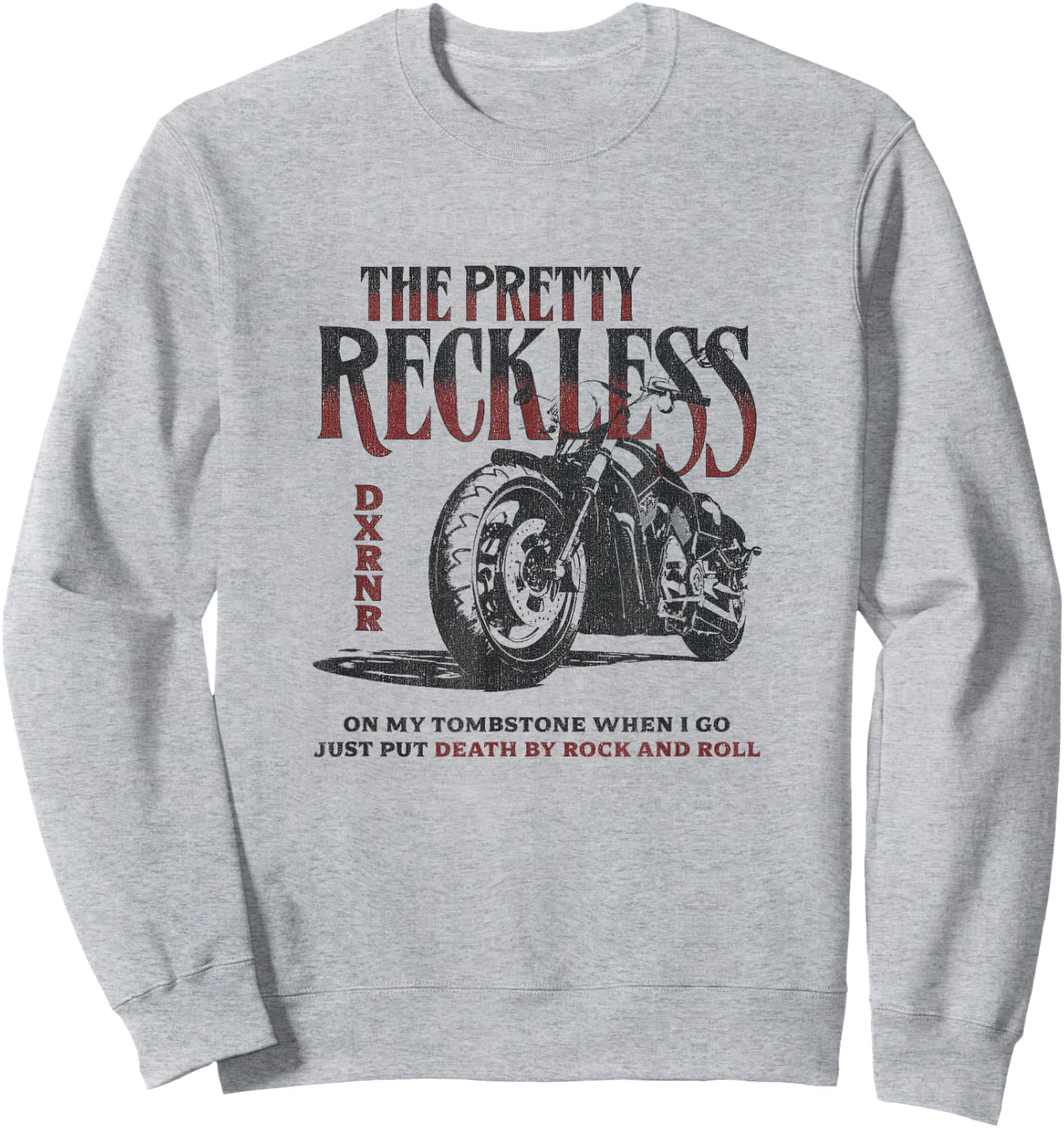 The Pretty Reckless - Motorcycle Sweatshirt - Sweatshirt | Ash