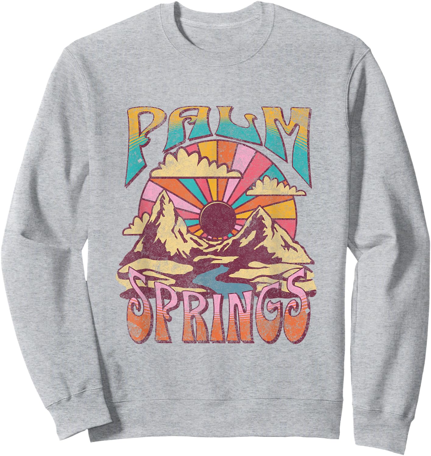 Palm Springs Sweatshirt - Sweatshirt | Ash