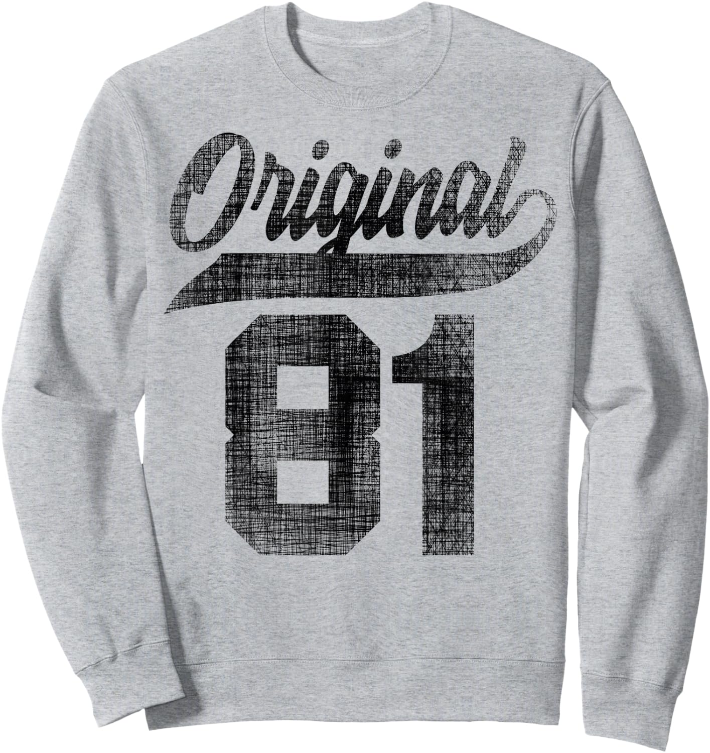 42nd Birthday Original Men Women Vintage 1981 Sweatshirt - Sweatshirt | Ash