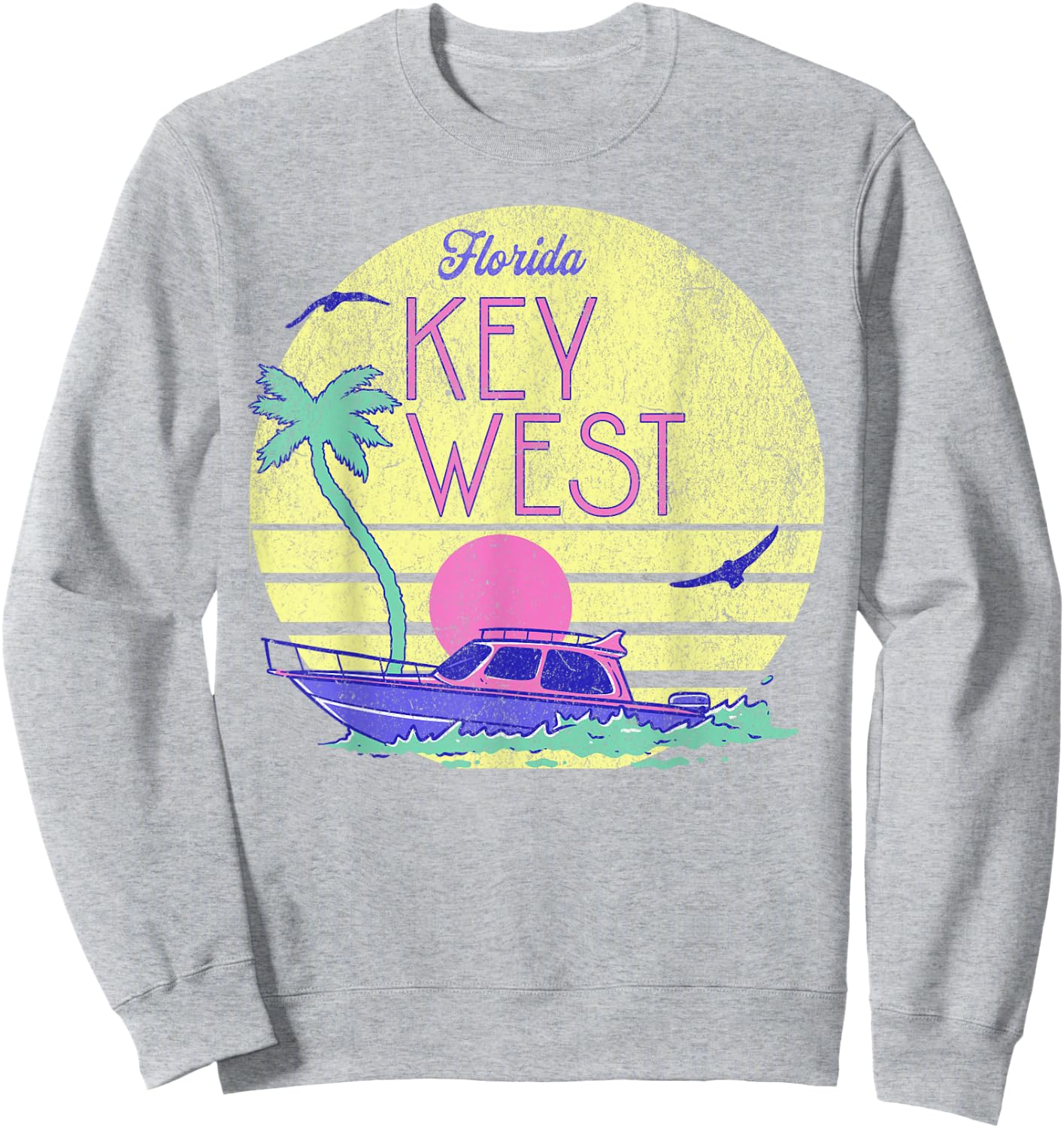 Key West Sweatshirt - Sweatshirt | Ash