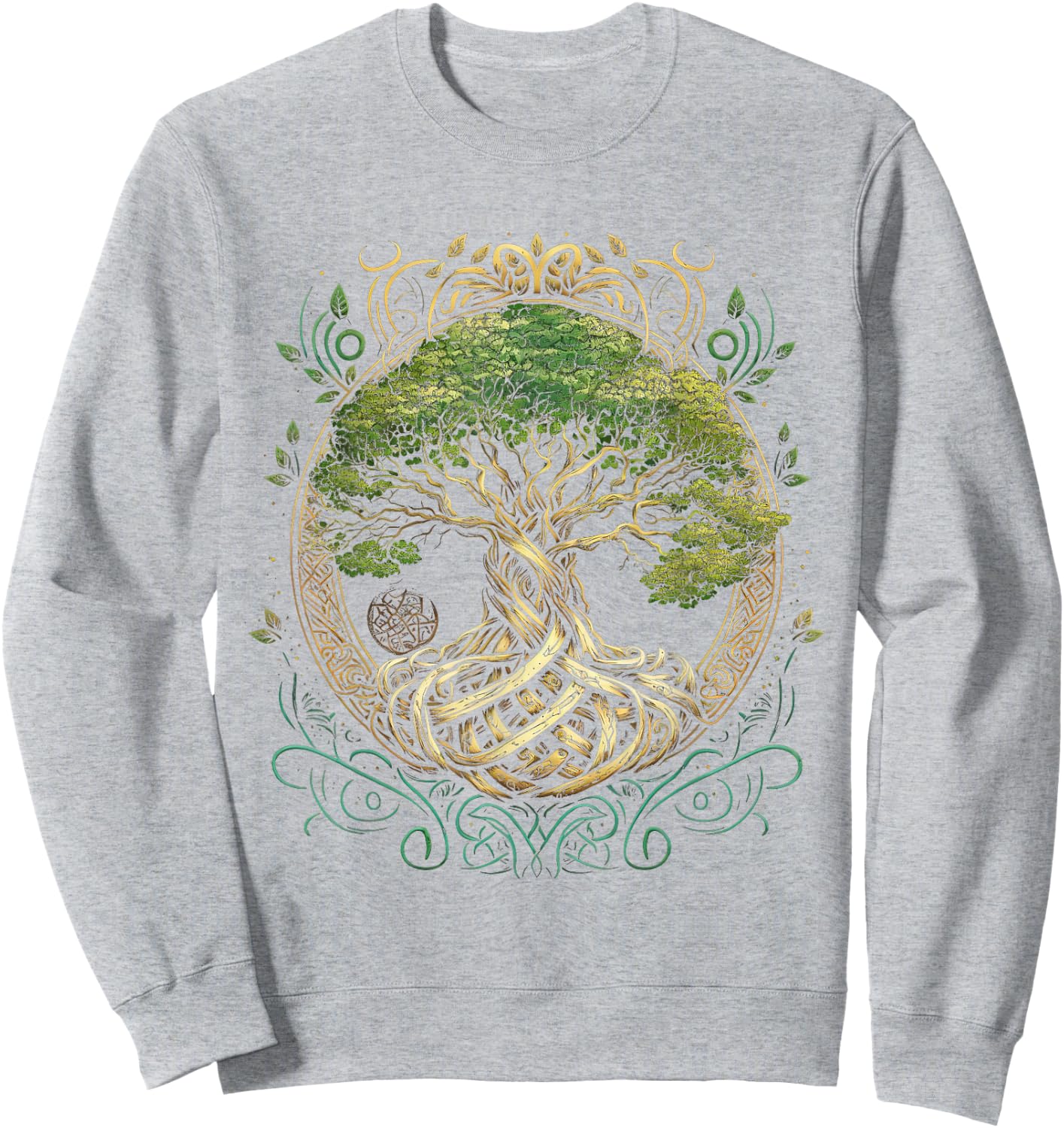 Tree of Life Yggdrasil Viking Midgard Thor Walhalla Sweatshirt - Sweatshirt | Ash