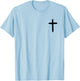 Christian Jesus Died For Me Now I Live Bible Verse T-Shirt - T-Shirt | Light Blue