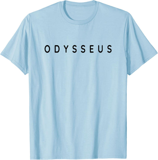 Odysseus Costume. Classic Greek Hero Odysseus Costume T-Shirt - T-Shirt | Light Blue