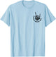 Badass Bonus Mom, Funny Mother's Day Trendy Stepmom T-Shirt - T-Shirt | Light Blue