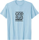 God Is In Control Slogan ,Christian Clothing,Christian T-Shirt - T-Shirt | Light Blue