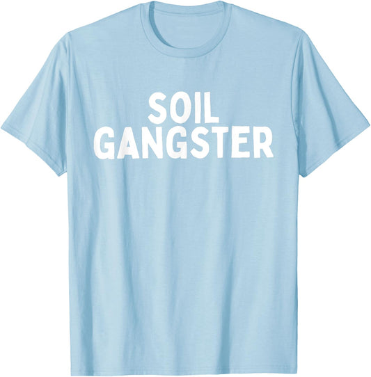 Soil Gangster T-Shirt - T-Shirt | Light Blue