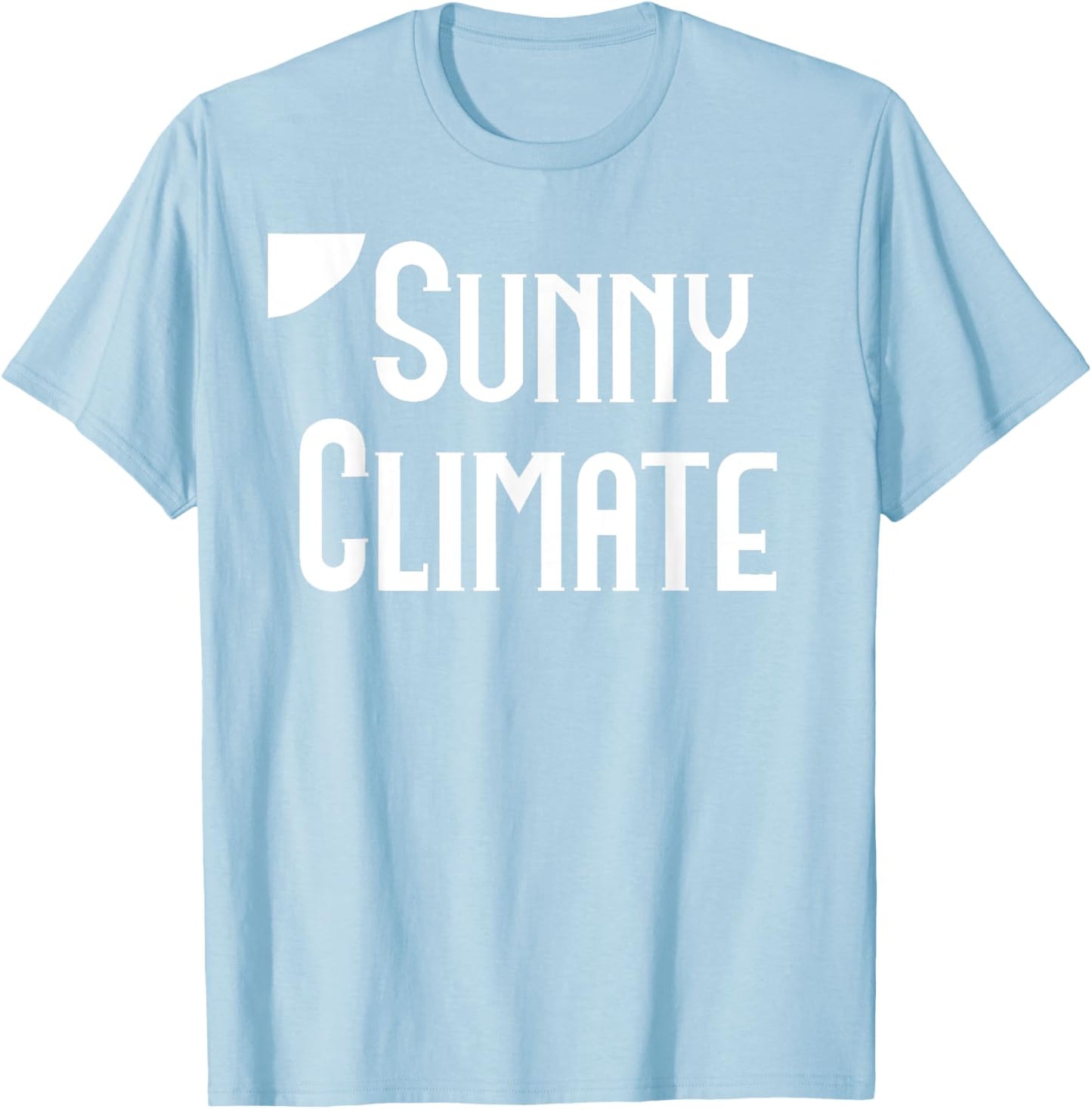 Arisu Sunny Climate T-Shirt - T-Shirt | Light Blue