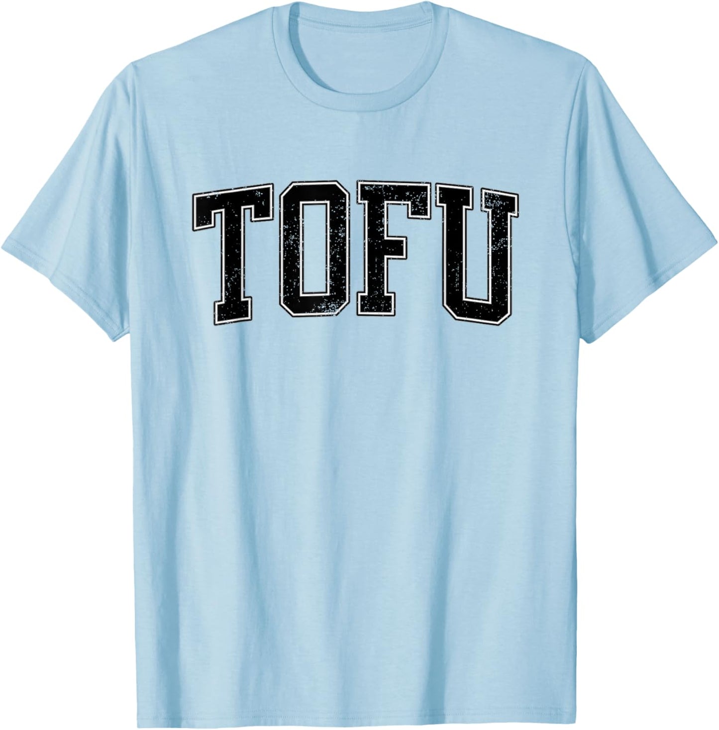 Tofu College Vegan T-Shirt - T-Shirt | Light Blue