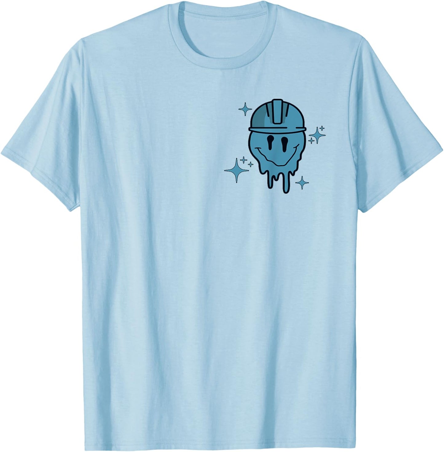 Save A Horse Ride A Blue Collar Man Funny Retro Wife T-Shirt - T-Shirt | Light Blue
