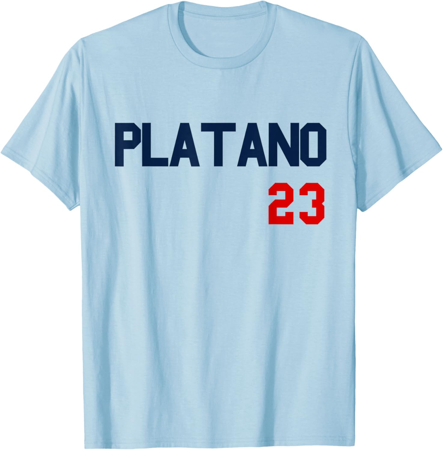 Dominicano Flag RD Dominican Republic Baseball Jersey T-Shirt - T-Shirt | Light Blue