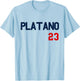 Dominicano Flag RD Dominican Republic Baseball Jersey T-Shirt - T-Shirt | Light Blue