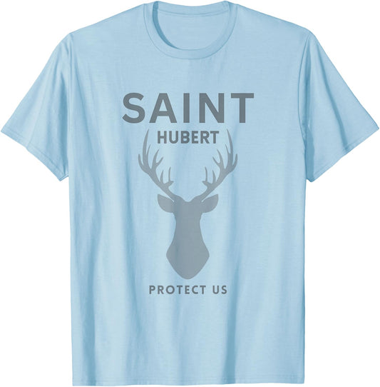Saint Hubert Hunting T-Shirt - T-Shirt | Light Blue