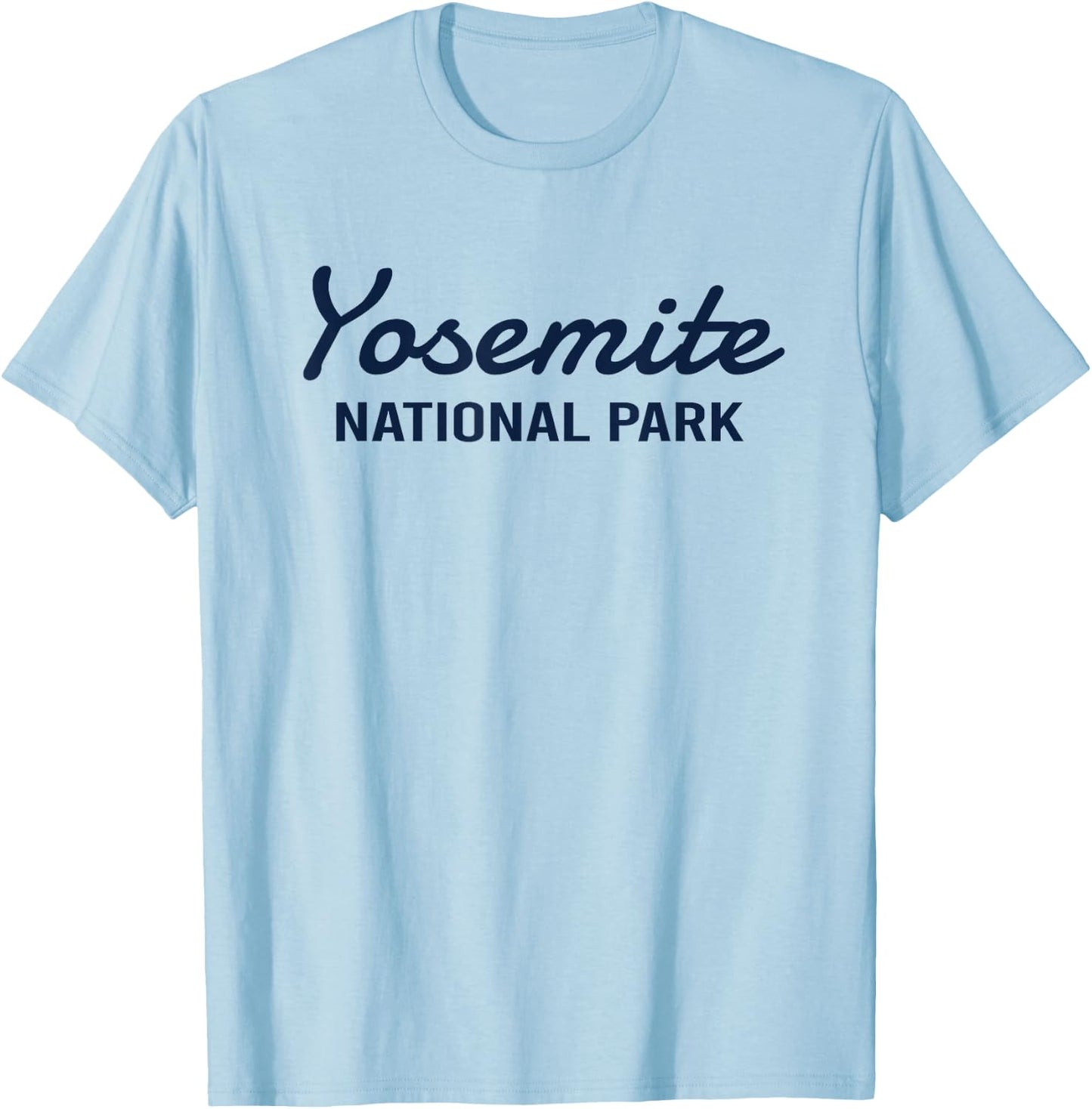 Yosemite National Park - Throwback Design - Classic T-Shirt - T-Shirt | Light Blue