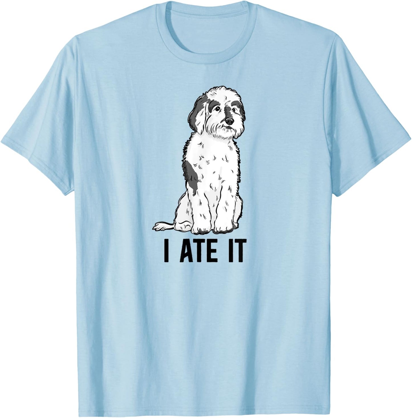 Sheepadoodle Owner Sheepadoodle Lover Sheepadoodle Mom T-Shirt - T-Shirt | Light Blue