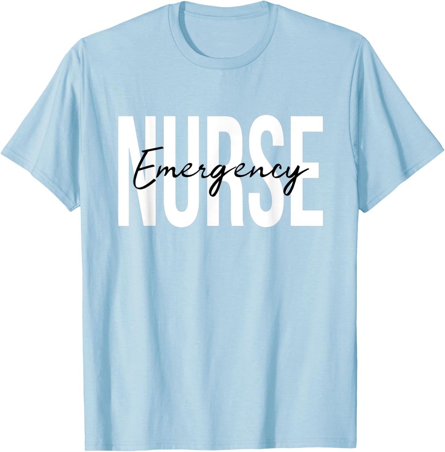 Emergency Nurse Room Registered Nurse ER Nurse T-Shirt - T-Shirt | Light Blue
