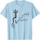Musical Sheet Music Musicians Clef Sheet Music T-Shirt - T-Shirt | Light Blue