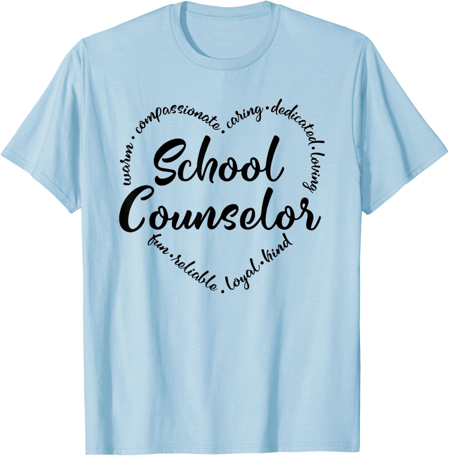 School Counselor Guidance Counselor Schools Counseling T-Shirt - T-Shirt | Light Blue