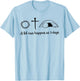 A lot can happen in 3 days , Jesus empty tomb, Crown Thorns T-Shirt - T-Shirt | Light Blue