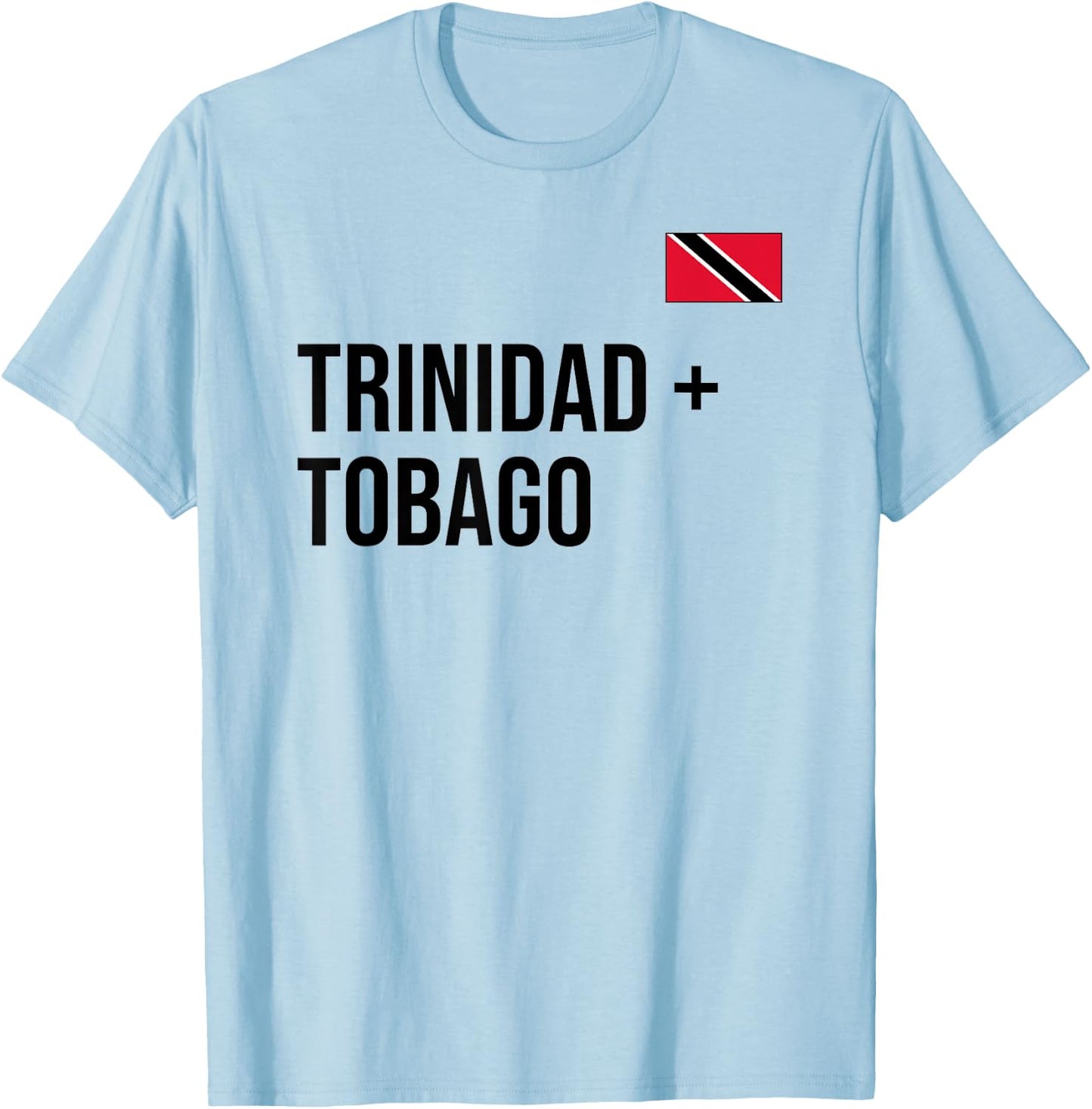 Trinidad and Tobago Sports Soccer Football Athletic Jersey T-Shirt - T-Shirt | Light Blue