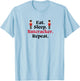EAT SLEEP NUTCRACKER REPEAT Christmas Ballet Dancer Graphic T-Shirt - T-Shirt | Light Blue