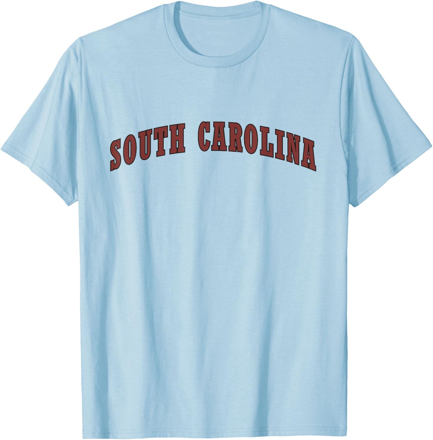 South Carolina State Athletic Sports T-Shirt - T-Shirt | Light Blue