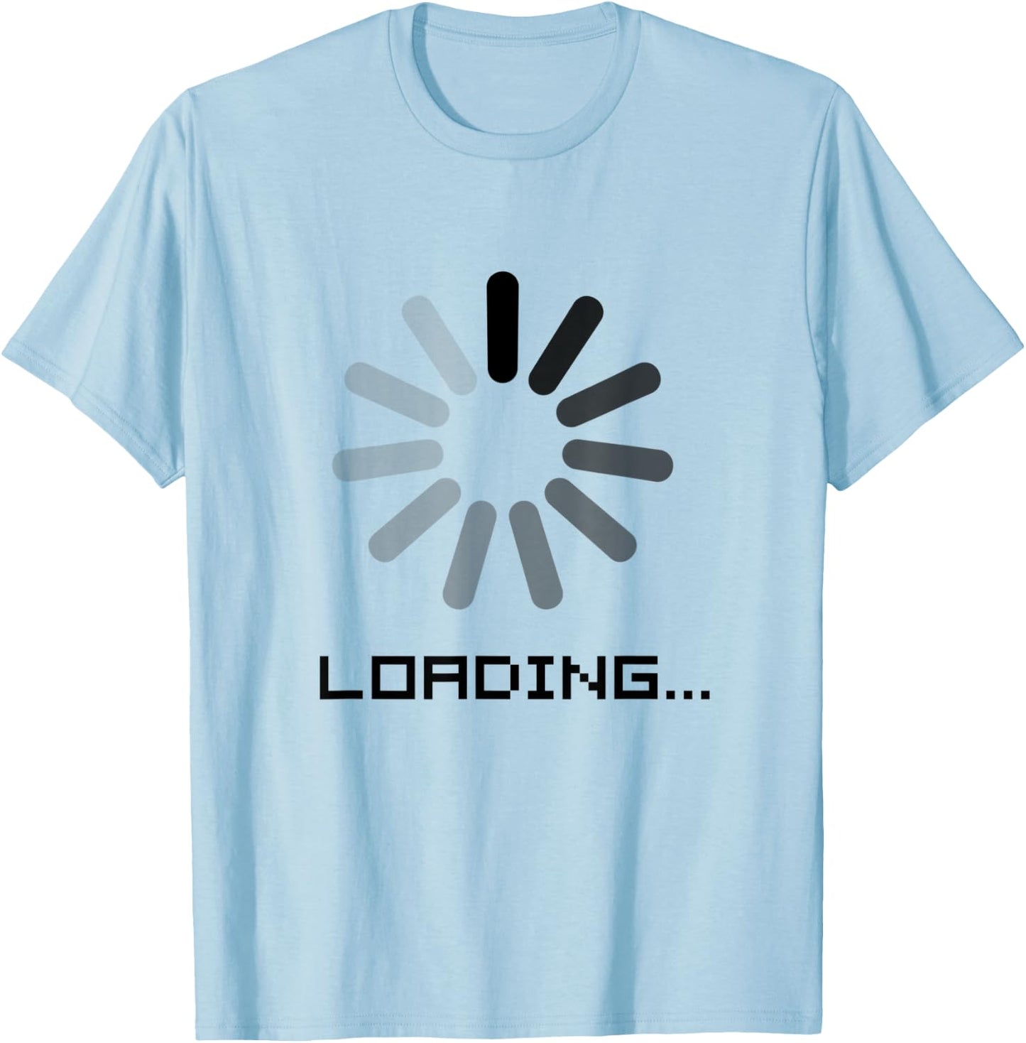 Loading symbol T-Shirt - T-Shirt | Light Blue